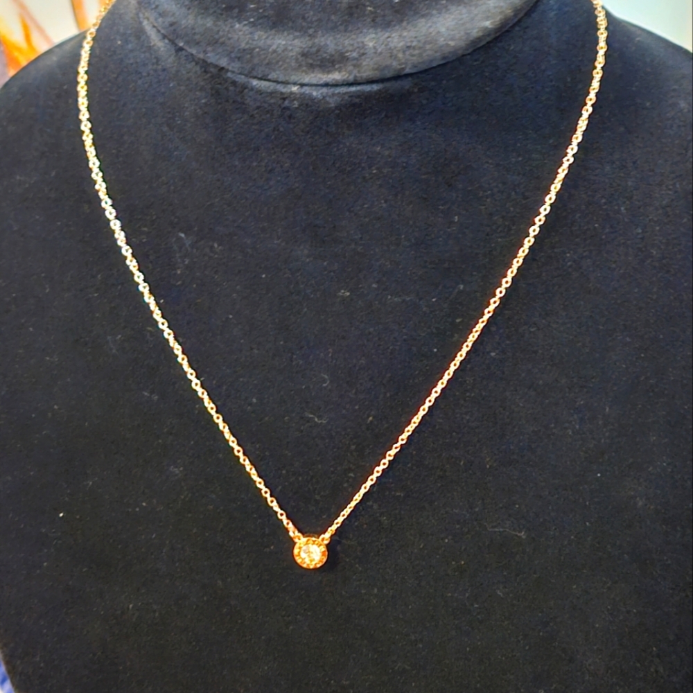 Coach Rose Gold Necklace